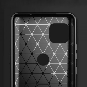 Husa telefon Motorola Moto G9 Power - Techsuit Carbon Silicone - Black - Img 3