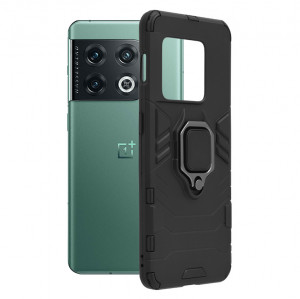 Husa telefon OnePlus 10 Pro - Techsuit Silicone Shield - Black - Img 1