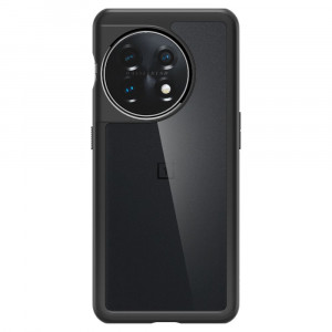 Husa telefon OnePlus 11 - Spigen Ultra Hybrid - Matte Black - Img 3