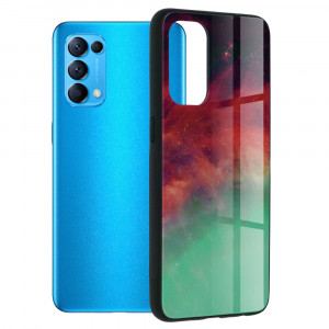 Husa telefon Oppo Reno5 5G / Find X3 Lite - Techsuit Glaze Series - Fiery Ocean - Img 1