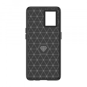 Husa telefon Oppo Reno7 4G - Techsuit Carbon Silicone - Black - Img 2