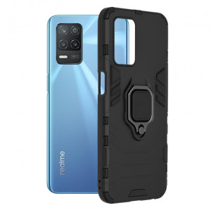 Husa telefon Realme 8 5G - Techsuit Silicone Shield - Black - Img 1
