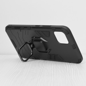 Husa telefon Realme C11 - Techsuit Silicone Shield - Black - Img 2