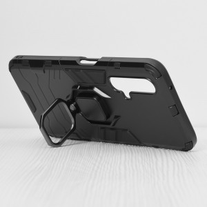 Husa telefon Realme X50 5G - Techsuit Silicone Shield - Black - Img 2