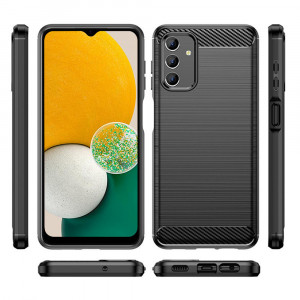 Husa telefon Samsung Galaxy A13 5G / A04s - Techsuit Carbon Silicone - Black - Img 2