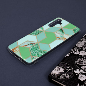 Husa telefon Samsung Galaxy A13 5G / A04s - Techsuit Marble Series - Green Hex - Img 4