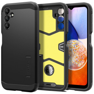 Husa telefon Samsung Galaxy A14 5G - Spigen Tough Armor - Black - Img 1