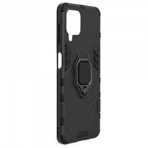 Husa telefon Samsung Galaxy A22 4G - Techsuit Silicone Shield - Black - Img 2
