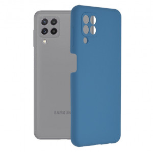 Husa telefon Samsung Galaxy A22 4G - Techsuit Soft Edge Silicone - Denim Blue - Img 1