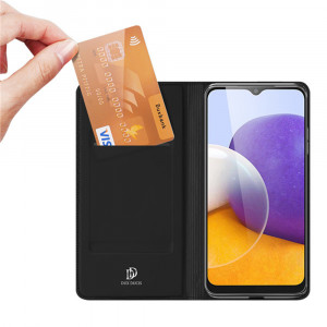 Husa telefon Samsung Galaxy A22 5G - Dux Ducis Skin Pro - Black - Img 3