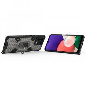 Husa telefon Samsung Galaxy A22 5G - Techsuit Honeycomb Armor - Black - Img 2