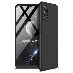 Husa telefon Samsung Galaxy A32 4G + Folie - GKK 360 - Black - Img 2