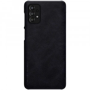 Husa telefon Samsung Galaxy A33 5G - Nillkin QIN Leather Case - Black - Img 1