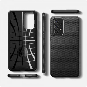 Husa telefon Samsung Galaxy A33 5G - Spigen Liquid Air - Matte Black - Img 2