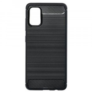 Husa telefon Samsung Galaxy A41 - Techsuit Carbon Silicone - Black - Img 2