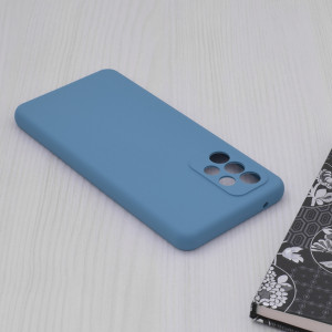 Husa telefon Samsung Galaxy A52 4G / A52 5G / A52s 5G - Techsuit Soft Edge Silicone - Denim Blue - Img 4