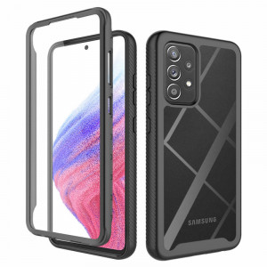 Husa telefon Samsung Galaxy A53 5G + Folie - Techsuit Defense360 Pro - Black