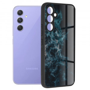 Husa telefon Samsung Galaxy A54 - Techsuit Glaze Series - Blue Nebula - Img 1