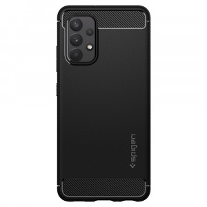 Husa telefon Samsung Galaxy A72 4G / A72 5G - Spigen Rugged Armor - Black - Img 3