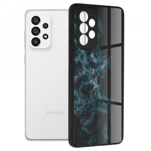 Husa telefon Samsung Galaxy A73 5G - Techsuit Glaze Series - Blue Nebula - Img 1
