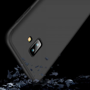 Husa telefon Samsung Galaxy J6 Plus + Folie - GKK 360 - Black - Img 3