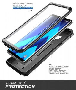 Husa telefon Samsung Galaxy Note 9 - Supcase Unicorn Beetle Pro - Black - Img 4