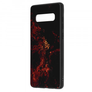 Husa telefon Samsung Galaxy S10 Plus - Techsuit Glaze Series - Red Nebula - Img 2