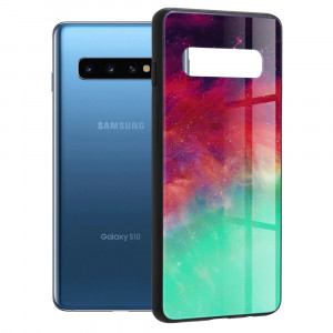 Husa telefon Samsung Galaxy S10 - Techsuit Glaze Series - Fiery Ocean - Img 1