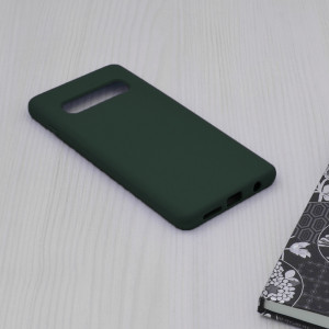 Husa telefon Samsung Galaxy S10 - Techsuit Soft Edge Silicone - Dark Green - Img 4