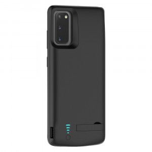 Husa telefon Samsung Galaxy S20 4G / S20 5G cu Baterie de 5000mAh - Techsuit Power Pro - Black - Img 3