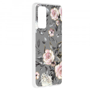 Husa telefon Samsung Galaxy S20 FE / S20 FE 5G - Techsuit Marble Series - Bloom of Ruth Gray - Img 2
