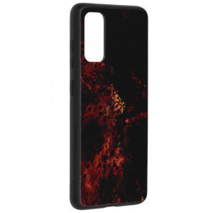 Husa telefon Samsung Galaxy S20 / S20 5G - Techsuit Glaze Series - Red Nebula - Img 4