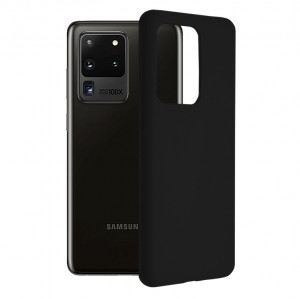 Husa telefon Samsung Galaxy S20 Ultra / S20 Ultra 5G - Techsuit Soft Edge Silicone - Black - Img 1
