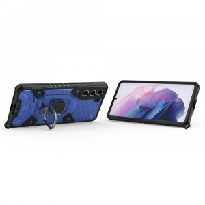 Husa telefon Samsung Galaxy S21 Plus 5G - Techsuit Honeycomb Armor - Blue - Img 2