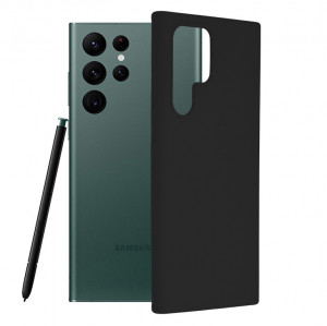 Husa telefon Samsung Galaxy S22 Ultra 5G - Techsuit Soft Edge Silicone - Black - Img 1