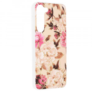 Husa telefon Samsung Galaxy S23 Plus - Techsuit Marble Series - Mary Berry Nude - Img 2