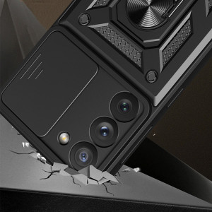 Husa telefon Samsung Galaxy S23 - Techsuit CamShield Series - Black - Img 3