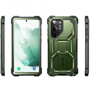 Husa telefon Samsung Galaxy S23 Ultra + Folie - I-Blason Armorbox - Guldan - Img 3