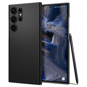 Husa telefon Samsung Galaxy S23 Ultra - Spigen Air Skin - Black - Img 1