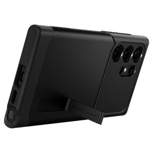 Husa telefon Samsung Galaxy S23 Ultra - Spigen Slim Armor - Black - Img 4