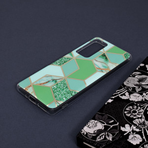 Husa telefon Xiaomi 12 / 12X - Techsuit Marble Series - Green Hex - Img 4