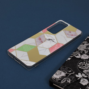 Husa telefon Xiaomi 12 Pro - Techsuit Marble Series - Purple Hex - Img 4