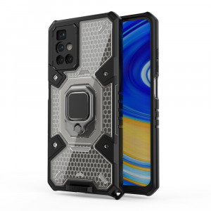 Husa telefon Xiaomi Redmi 10 2021 / Redmi 10 2022 - Techsuit Honeycomb Armor - Black - Img 2