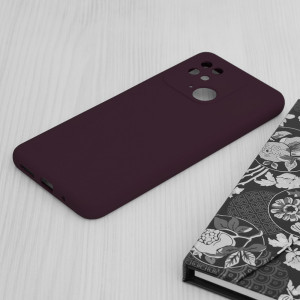 Husa telefon Xiaomi Redmi 10C - Techsuit Soft Edge Silicone - Plum Violet - Img 2
