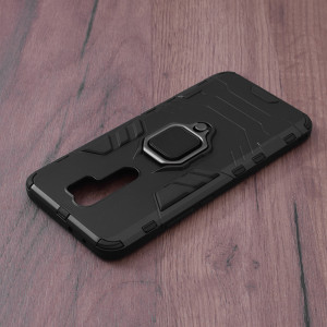 Husa telefon Xiaomi Redmi 9 - Techsuit Silicone Shield - Black - Img 3