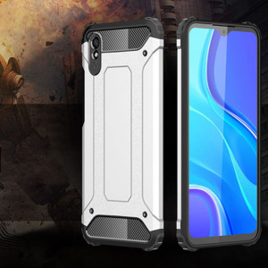 Husa telefon Xiaomi Redmi 9A / Redmi 9AT - Techsuit Hybrid Armor - Black - Img 2