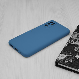 Husa telefon Xiaomi Redmi Note 10 5G / Poco M3 Pro 5G - Techsuit Soft Edge Silicone - Denim Blue - Img 4