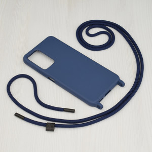 Husa telefon Xiaomi Redmi Note 11 Pro+ 5G - Techsuit Crossbody Lanyard - Blue - Img 2