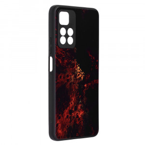 Husa telefon Xiaomi Redmi Note 11 Pro+ 5G - Techsuit Glaze Series - Red Nebula - Img 2