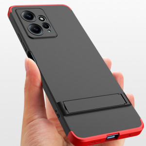 Husa telefon Xiaomi Redmi Note 12 4G + Folie - GKK 360 - Black - Img 3